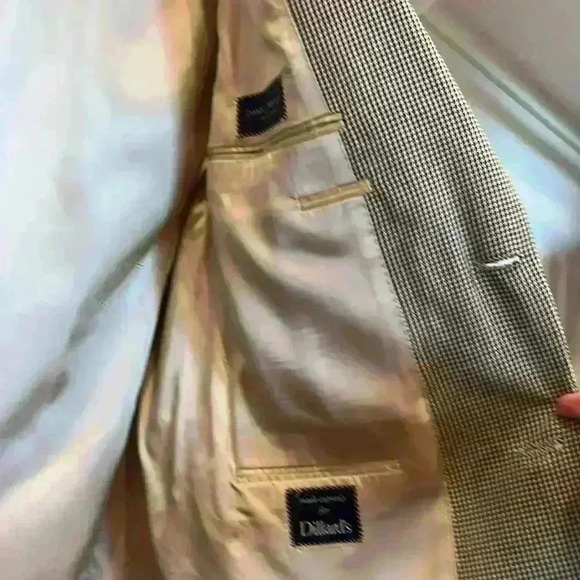 Men’s Houndstooth Blazer - designed in France - Picture 3 of 6